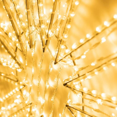 Светодиодная фигура Ardecoled Снежинка ARD-Snowflake-M11-1250x1200-604Led Warm 034261
