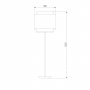 Торшер TK Lighting 5568 Boho Black