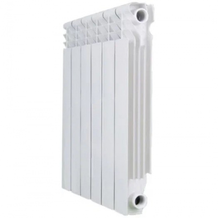 РАДИАТОР СЕКЦИОННЫЙ АЛЮМИНИЕВЫЙ ALPHA 350 RAL 9016 (БЕЛЫЙ) OGINT/6
