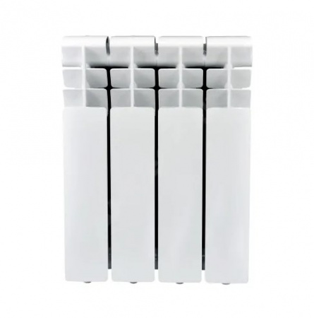 РАДИАТОР СЕКЦИОННЫЙ АЛЮМИНИЕВЫЙ DELTA PLUS 350 RAL 9016 (БЕЛЫЙ) OGINT/4
